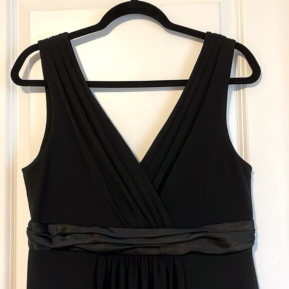 David’s Bridal Sleeveless Black Dress - Picture 2 of 8
